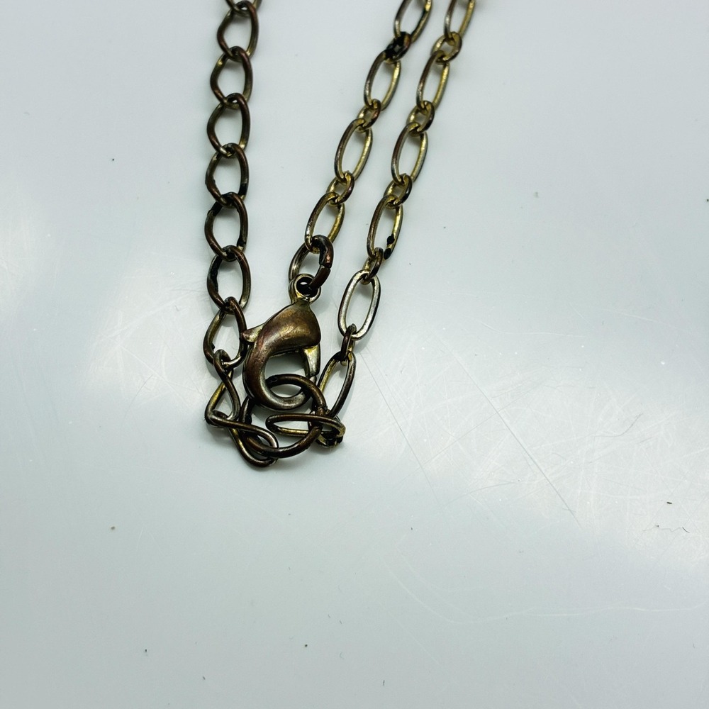 Layered Necklace Lot of 2 Pearl Rhinestone and Crystal Butterfly Pendant - Picture 9 of 10